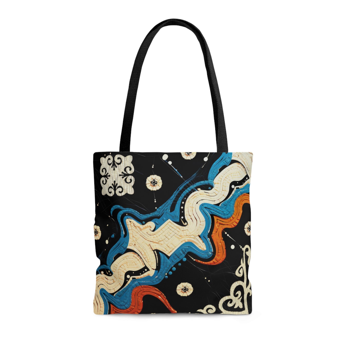 ASYLANA Tote Bag based on Qazaq Art with ethnic patterns 101