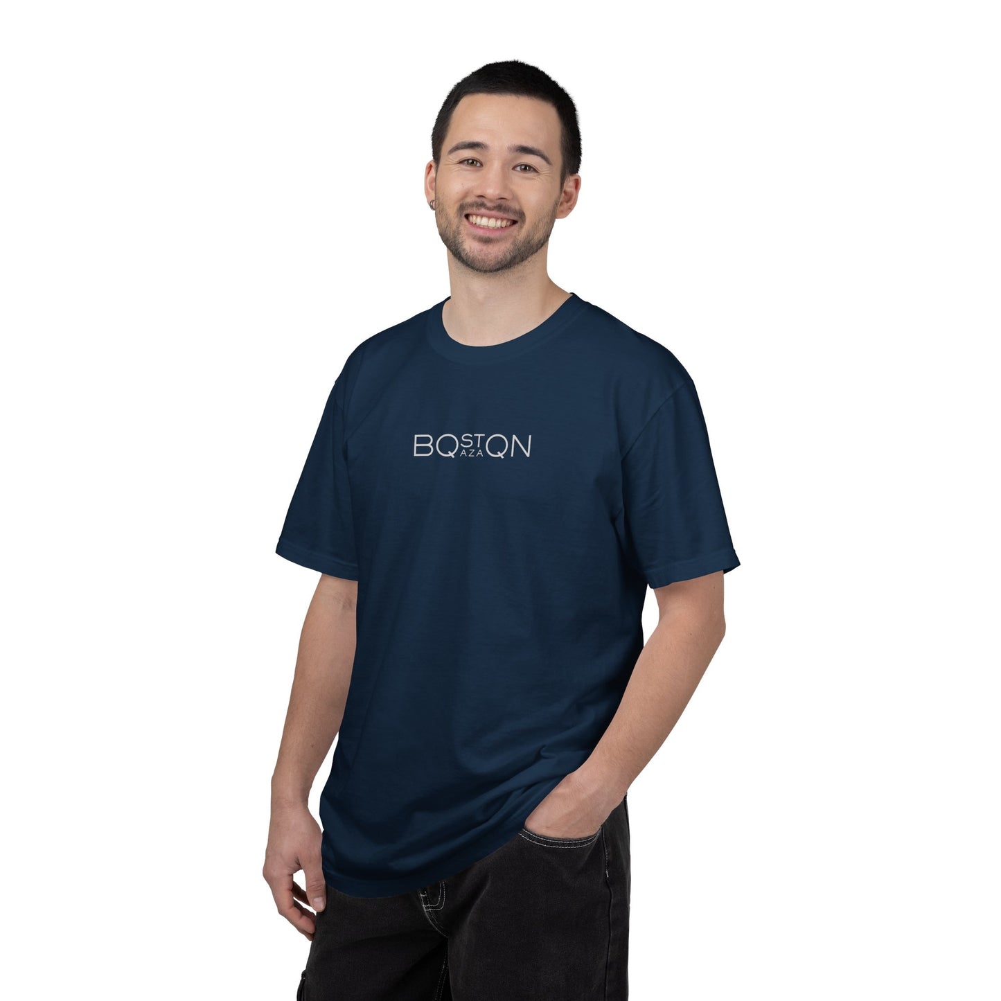 Premium Boston QAZAQ Minimalist T-Shirt — Kazakh Style Unisex Tee - Excellent Gift