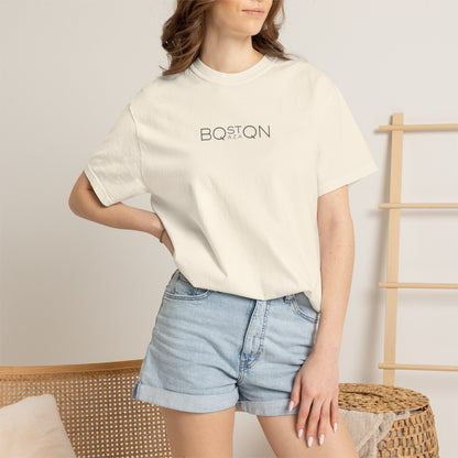 Premium Boston QAZAQ Minimalist T-Shirt — Kazakh Style Unisex Tee - Excellent Gift