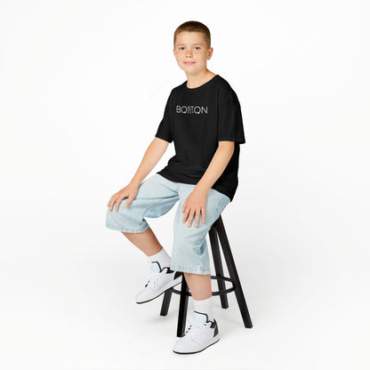 Kids Boston QAZAQ T-Shirt Kazakh Style Youth Tee for Boy or Girl