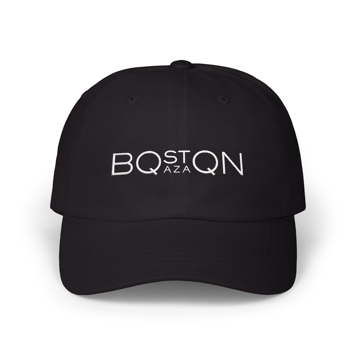 Embroidered Boston QAZAQ Classic Cap with Adjustable Strap