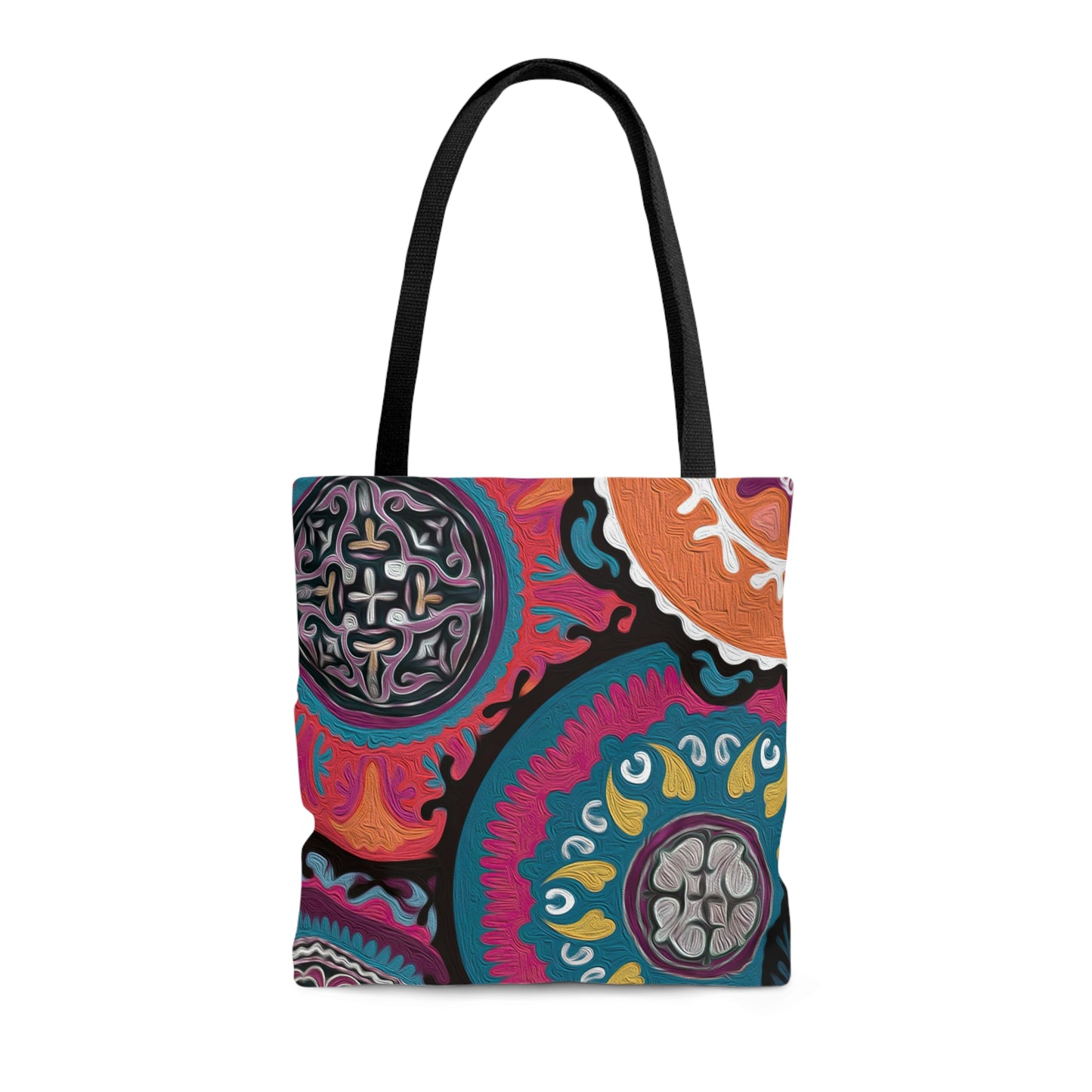 ASYLANA Tote Bag based on Qazaq ethnic art patterns of nomadic Central Asia and Kazakhstan handbag 205