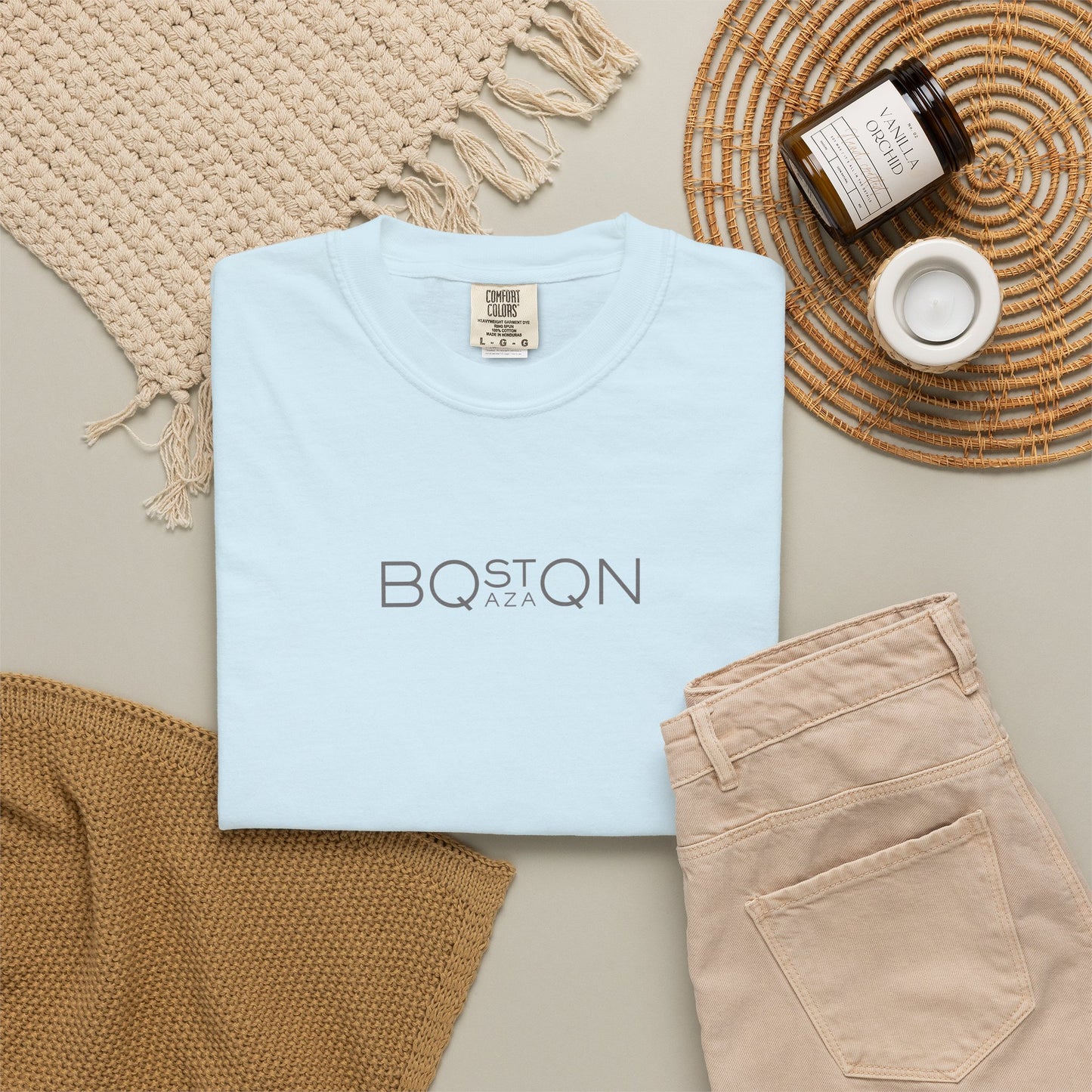 Premium Boston QAZAQ Minimalist T-Shirt — Kazakh Style Unisex Tee - Excellent Gift