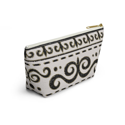 ASYLANA Accessory Pouch Bag for Cosmetics Jewelry Makeup and Travel with Kazakh Art and Design 508