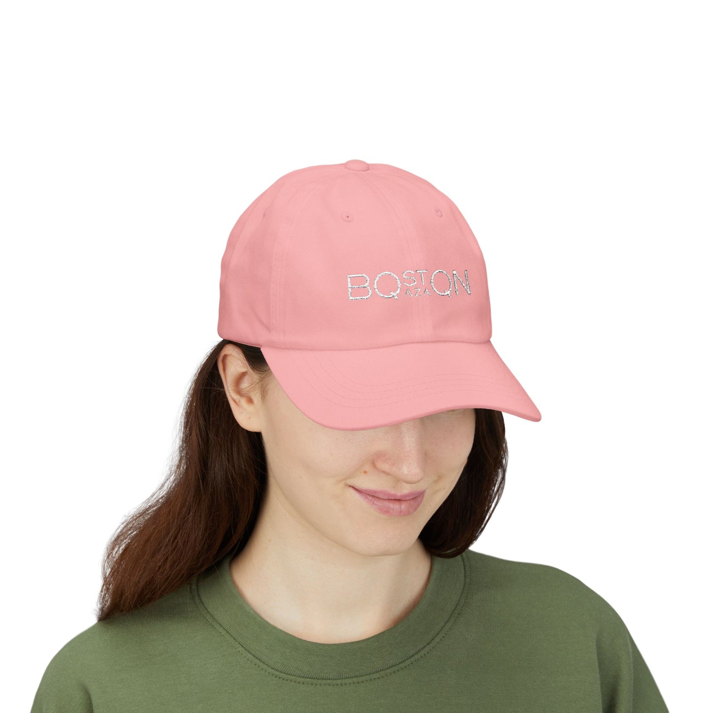 Embroidered Boston QAZAQ Classic Cap with Adjustable Strap