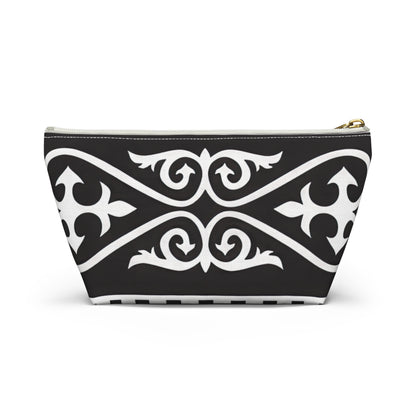 ASYLANA Accessory Pouch Bag for Cosmetics Jewelry Makeup and Travel with Kazakh Art and Design 515