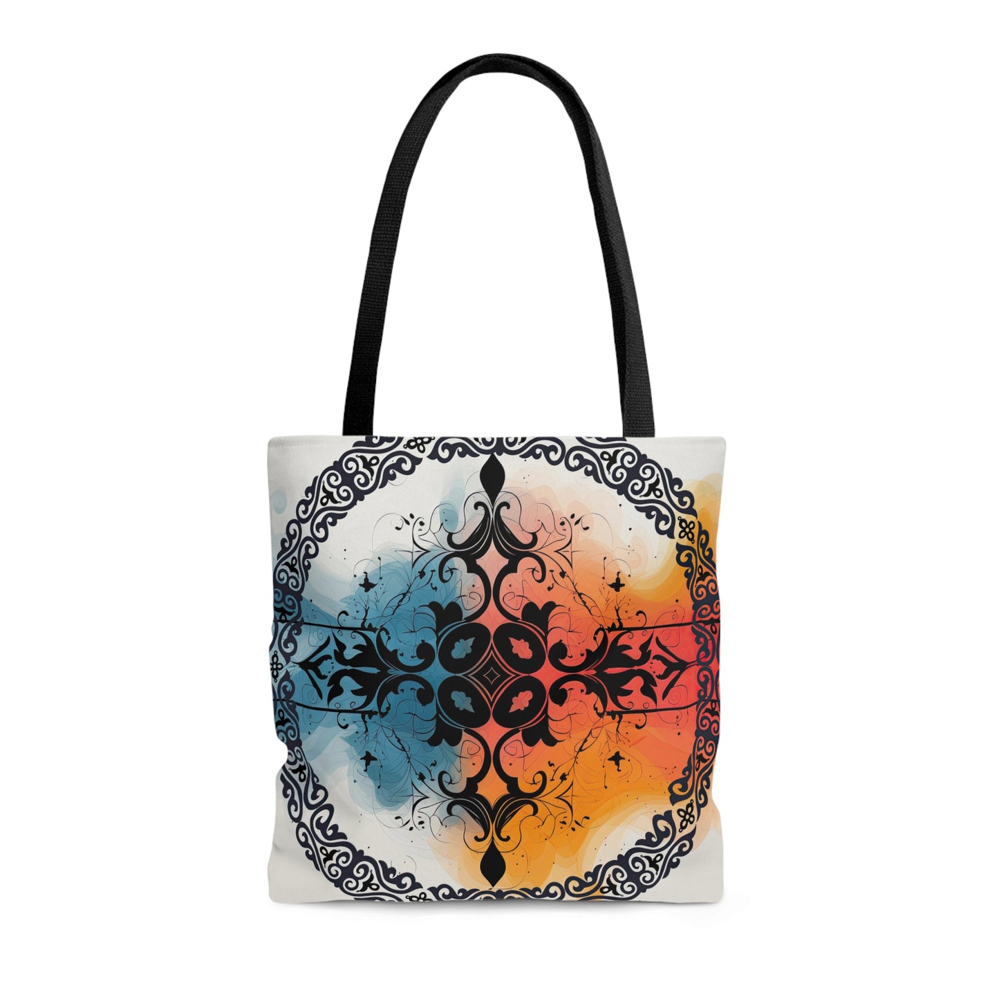 ASYLANA Tote Bag based on Qazaq Art with ethnic patterns 102