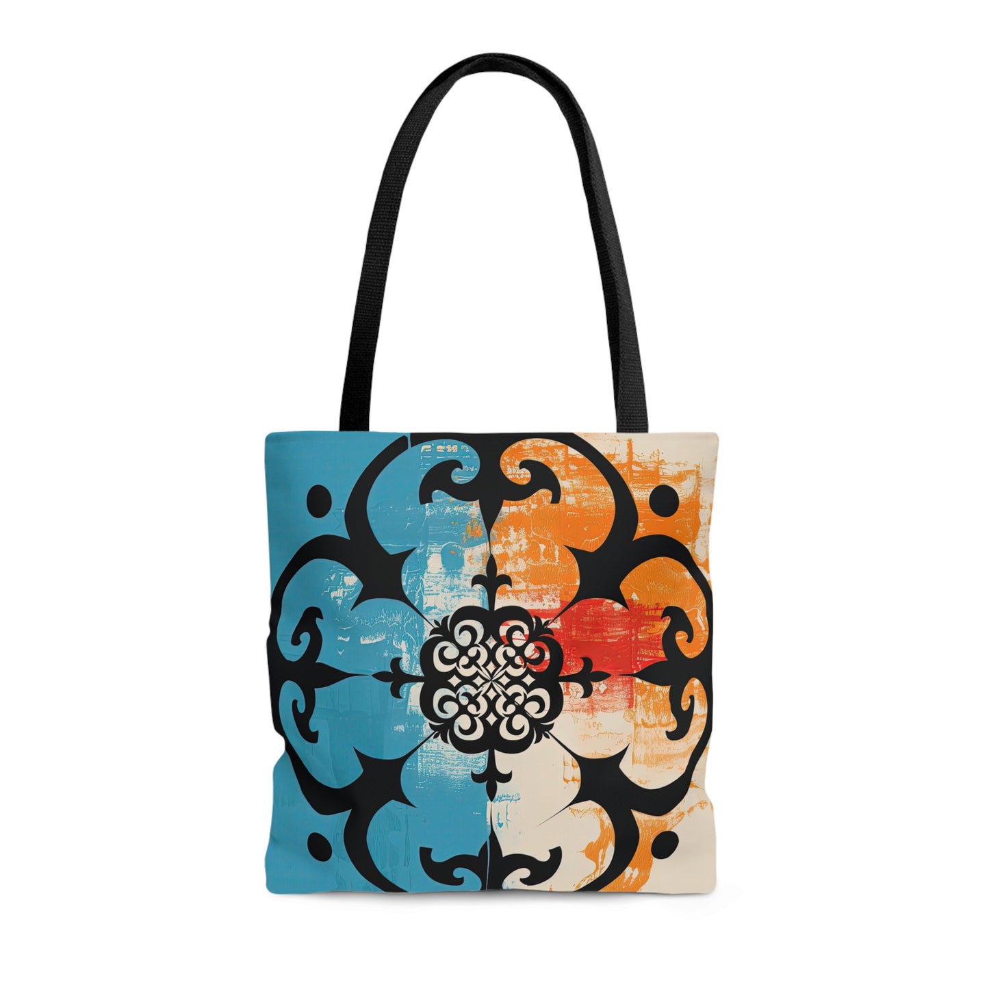 ASYLANA Tote Bag based on Qazaq Art with ethnic patterns 105